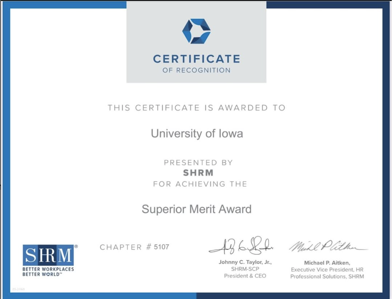 SHRM certificate 2024